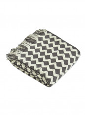 Wave Pattern Casual Warm Blanket Polyester Multicolour 120x200centimeter