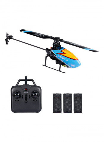 4-CH Mini Aileronless RC Helicopter 30.5 x 9cm