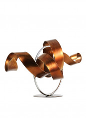 Circle And Ribbon Modern Sculpture Gold 2162g reviews Circle And Ribbon Modern Sculpture Gold 2162g