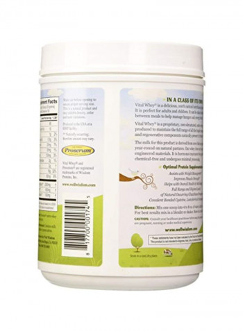The Finest Biologically Activated Non Denatured Whey Protein