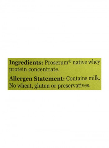 The Finest Biologically Activated Non Denatured Whey Protein