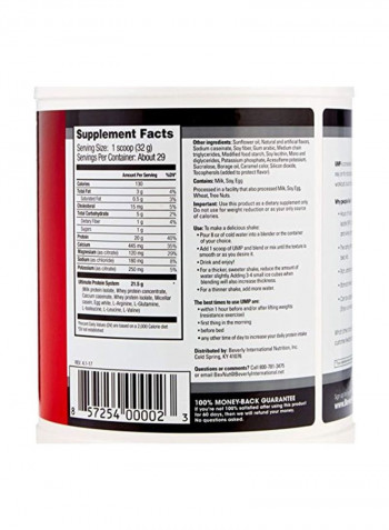 UMP Ultimate Muscle Protein Powder