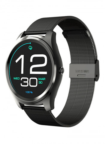 Z4 Waterproof HeartRate Monitor/Fitness Pedometer Smartwatch For Android/iOS Black
