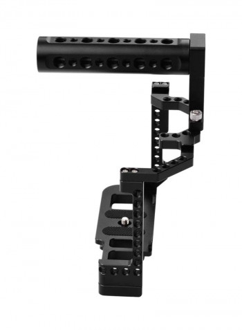 Aluminum Alloy Camera Cage with Top Handle Kit Black