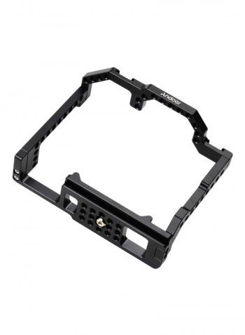 Aluminum Alloy Camera Cage with Top Handle Kit Black