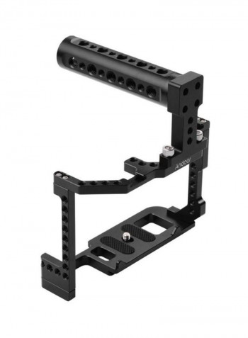 Camera Cage with Top Handle Kit 14.5x5.5x10.5cm Black
