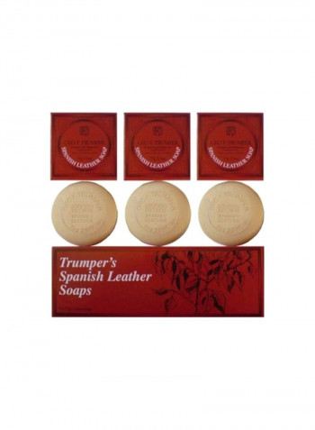 Pack Of 3 Spanish Leather Hand Soap 75g