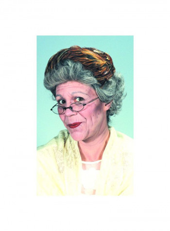 Theatrical Old Age Makeup Kit Multicolour
