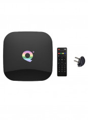 HD 4K Media Player Smart TV Set Top Box Q Plus WT2072 Black