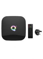HD 4K Media Player Smart TV Set Top Box Q Plus WT2073 Black