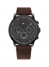 Men's Leather Analog Wrist Watch 1791799