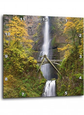 Printed Wall Clock Multicolour 13x13inch