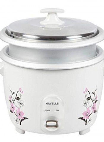 Electric Rice Cooker 1.8L 180 W GHCRCCGW070 White