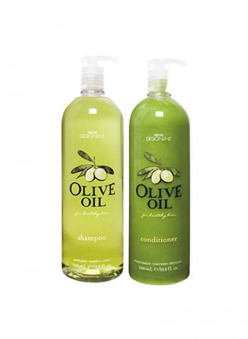 2-Piece Olive Oil Duo Shampoo And Conditioner 355ml