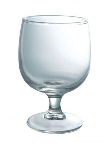 6-Piece Beverage Glass Clear