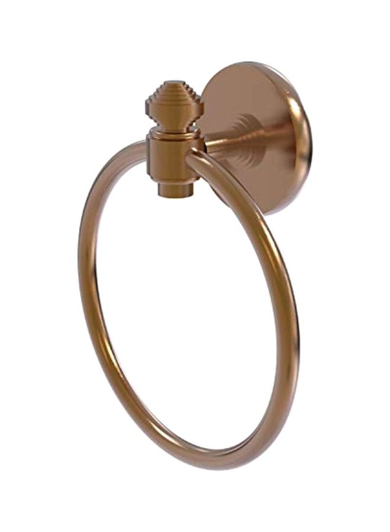 Southbeach Collection Brass Towel Ring Bronze 6inch