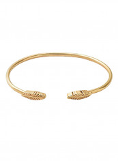 Feather Precious Sterling Silver Cuff Bracelet