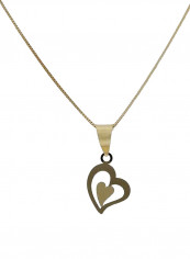 Chain Necklace With Twisted Heart Pendant reviews Chain Necklace With Twisted Heart Pendant