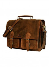 Leather Laptop Briefcase Bag Brown reviews Leather Laptop Briefcase Bag Brown