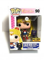 Exclusive Pop! Animation Sailor Moon #90 With Stick And Luna 4x7inch