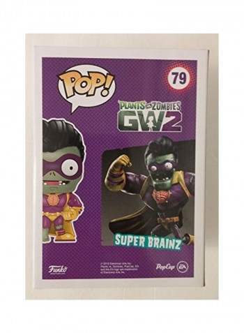 Super Brainz: Plants vs Zombies Garden Warfare 2 Figure 3 x 6inch