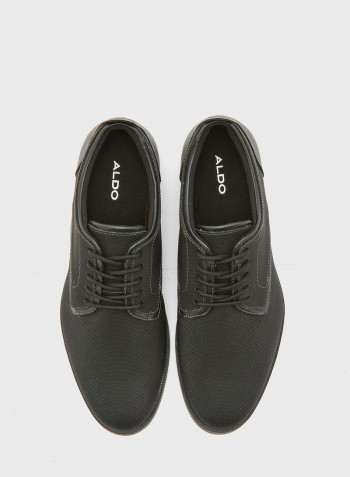 Eowoalian Lace-Up Low Top Sneakers Black