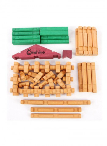 90-Piece Interlocking Building Blocks Set