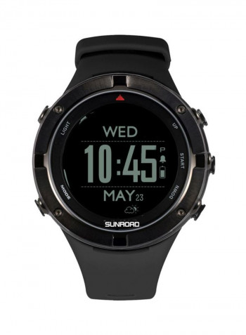 GPS Tracking Smartwatch Black