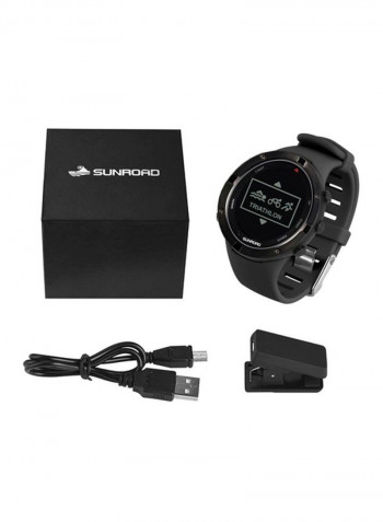GPS Tracking Smartwatch Black