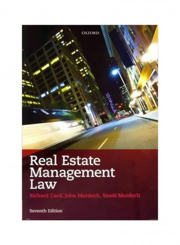 Real Estate Management Law Paperback 7