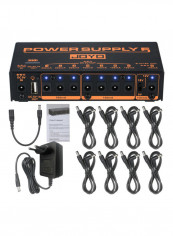 Guitar Effect Power Supply Station