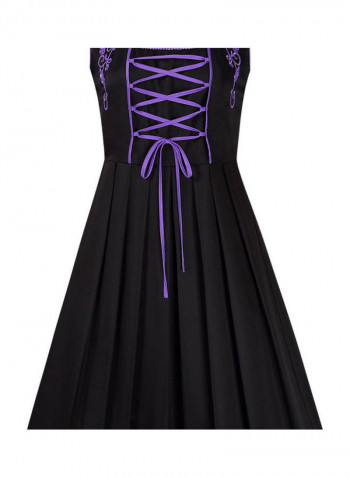 Women's Classic Dress Three Pieces Suit Purple