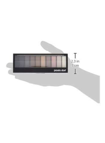 Eye Shadow Palette With Applicator Beige/Pink/Brown