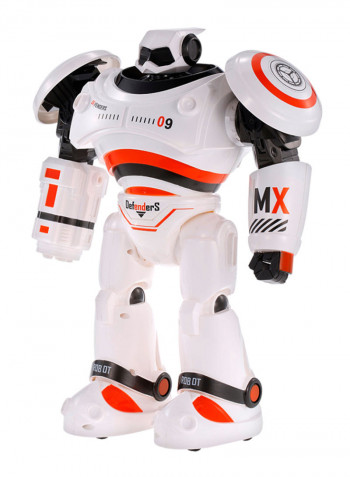 R1 Slide Walk Shoot Missile Dancing Infrared Control Robot 38.5 x 16cm