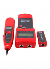 Telephone Cable Tester Red 21.8x4.6x2.9centimeter