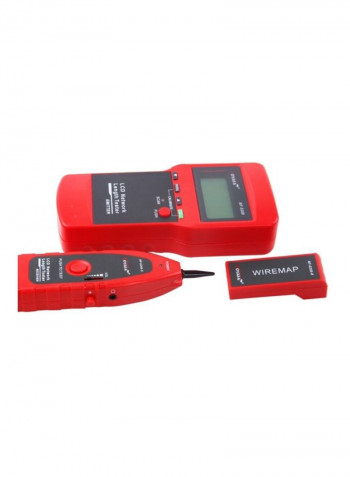 Telephone Cable Tester Red 21.8x4.6x2.9centimeter