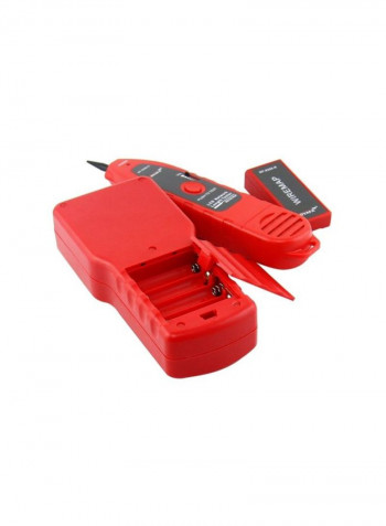 Telephone Cable Tester Red 21.8x4.6x2.9centimeter
