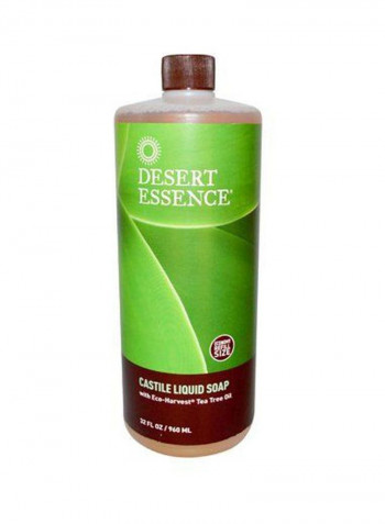 Pack Of 6 Liquid Soap With Eco-Harvest Tea Tree Oil 32ounce
