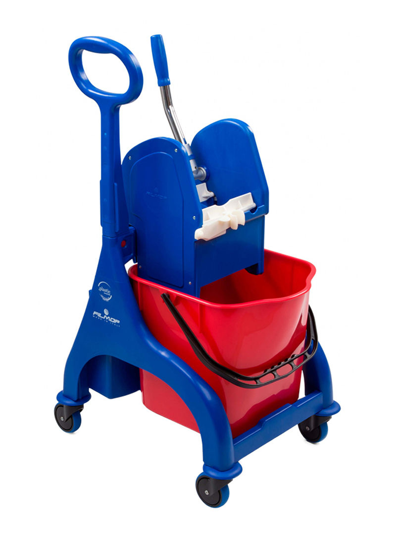 Cleaning Bucket With Trolley Multicolour 25L