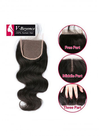 Long Curly And Wavy Hair Wig Black 16inch