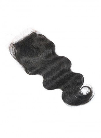 Long Curly And Wavy Hair Wig Black 16inch