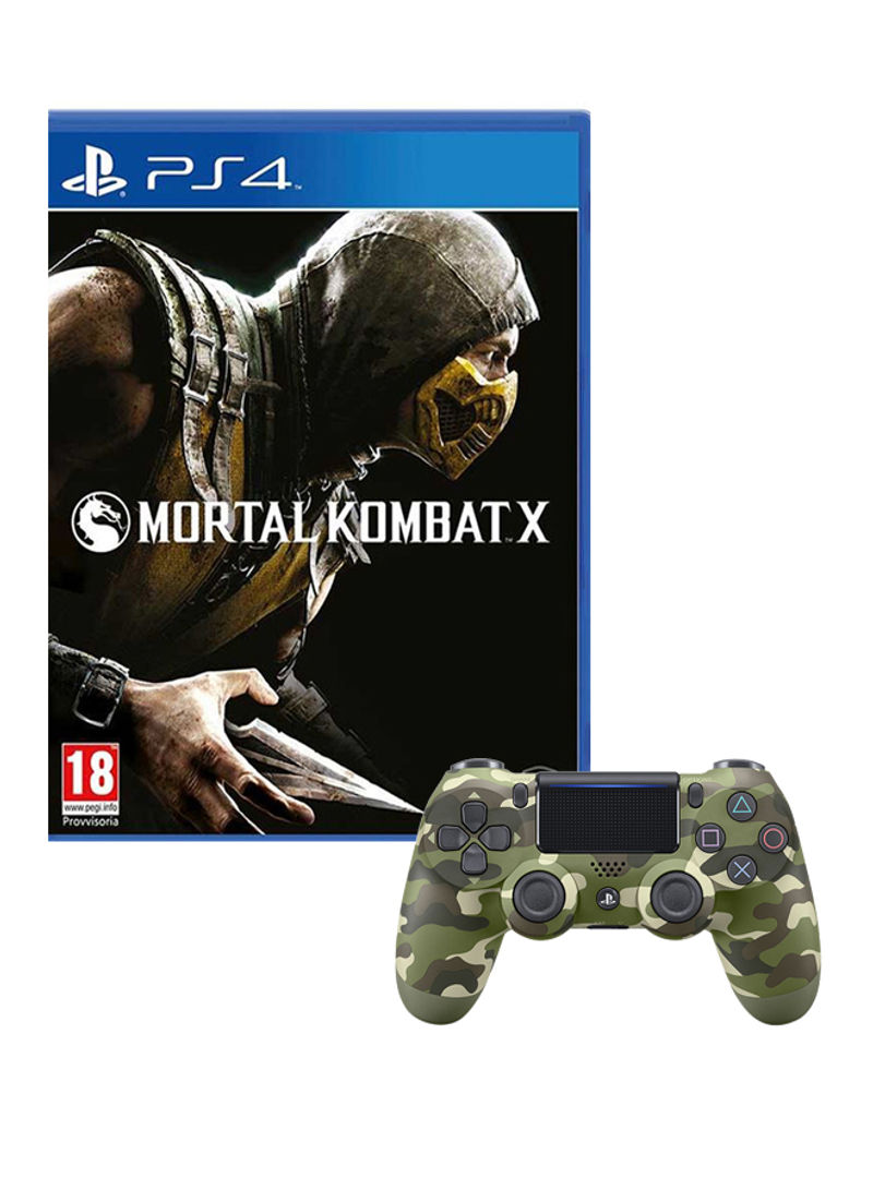 Mortal Kombat X - Fighting - Region 2 - PlayStation 4 (PS4) With DualShock 4 Wireless Controller - Fighting - PlayStation 4 (PS4)
