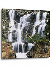 Jasper National Park Printed Wall Clock Multicolour 10x10x0.1inch