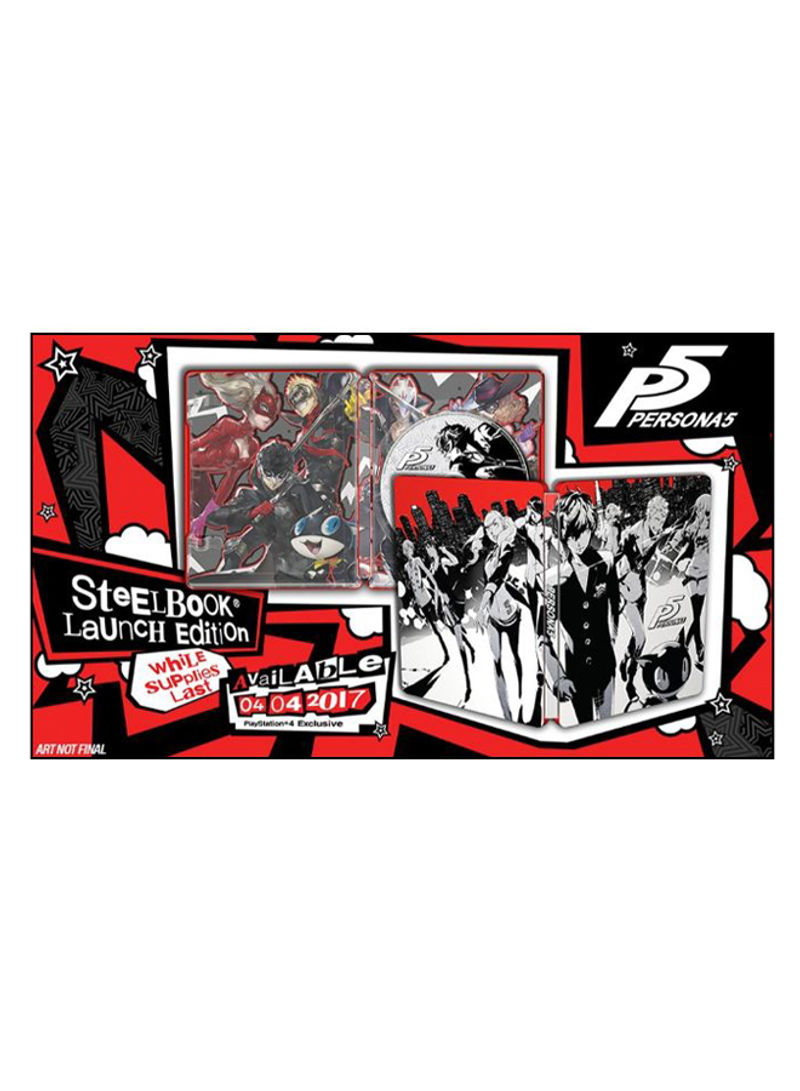 Persona 5 Steelbook Edition - PlayStation 4 - Role Playing - PlayStation 4 (PS4)