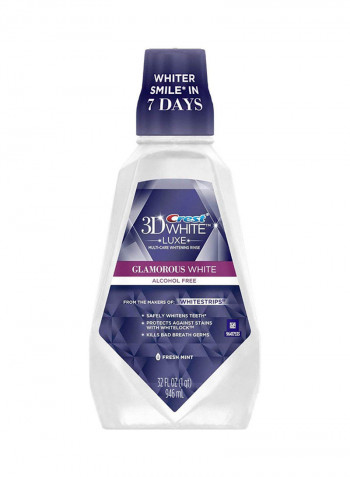 3D Mouth Whitening Rinse-Fresh Mint 32ounce