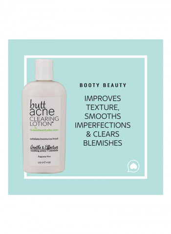 Butt Acne Clearing Lotion 4ounce
