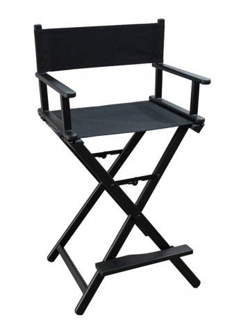 Portable Professional Director Black 22.25x19.5x43.25inch