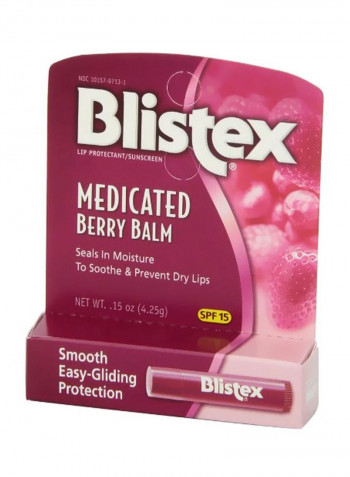 24-Piece Medicated Berry Lip Balm Set 0.15ounce
