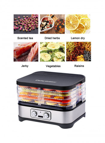 5 Layer Food Dehydrator SGHGJ03XQQ2 Black/Silver