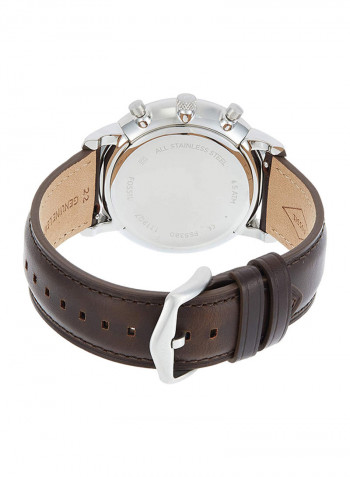 Men's Water Resistant Leather Analog Watch FS5380